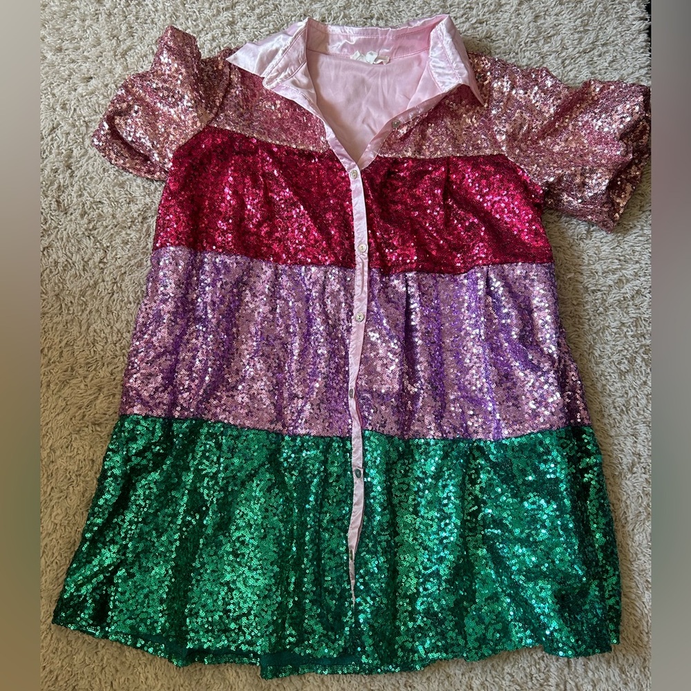 Peach love dress